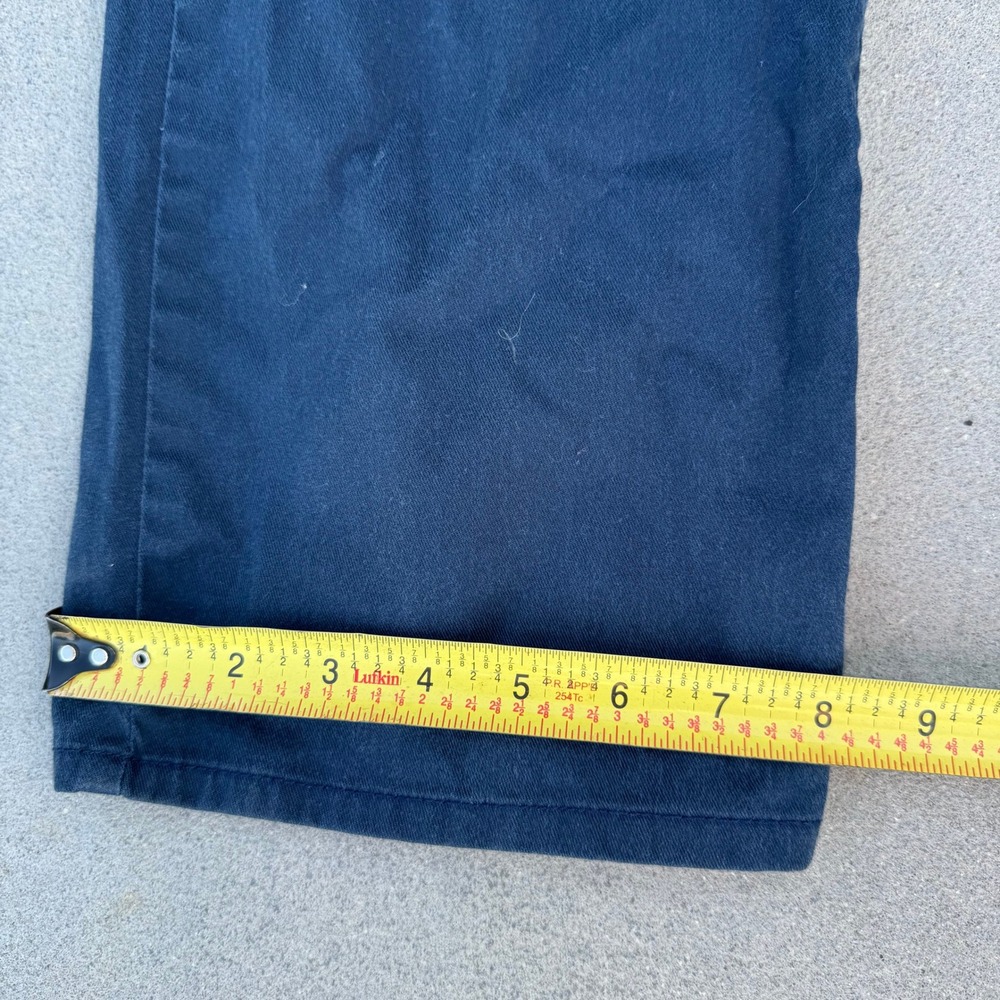 Quiksilver Men Straight Fit Chino Pants Navy Blue Size 36 - Picture 7 of 10